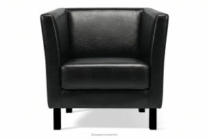 ESPECTO, https://konsimo.de/kollektion/especto/ Wartezimmerstuhl schwarz Kunstleder schwarz - Foto