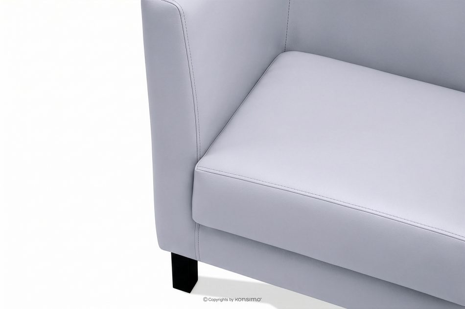 ESPECTO Wartezimmersessel graue Kunstleder grau - Foto 4
