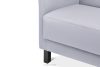 ESPECTO Wartezimmersessel graue Kunstleder grau - Foto 9