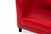 ESPECTO Wartezimmersessel rot Kunstleder rot - Foto 5