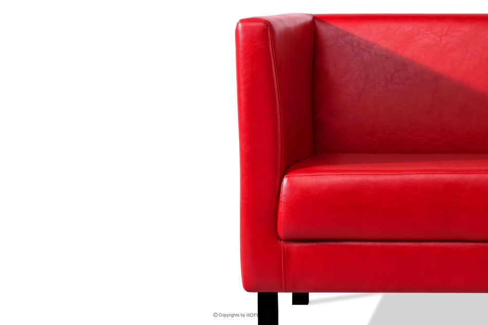 ESPECTO Wartezimmersessel rot Kunstleder rot - Foto 6