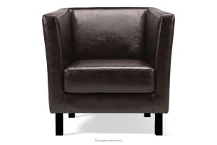 ESPECTO, https://konsimo.de/kollektion/especto/ Wartezimmersessel braun Kunstleder dunkelbraun - Foto