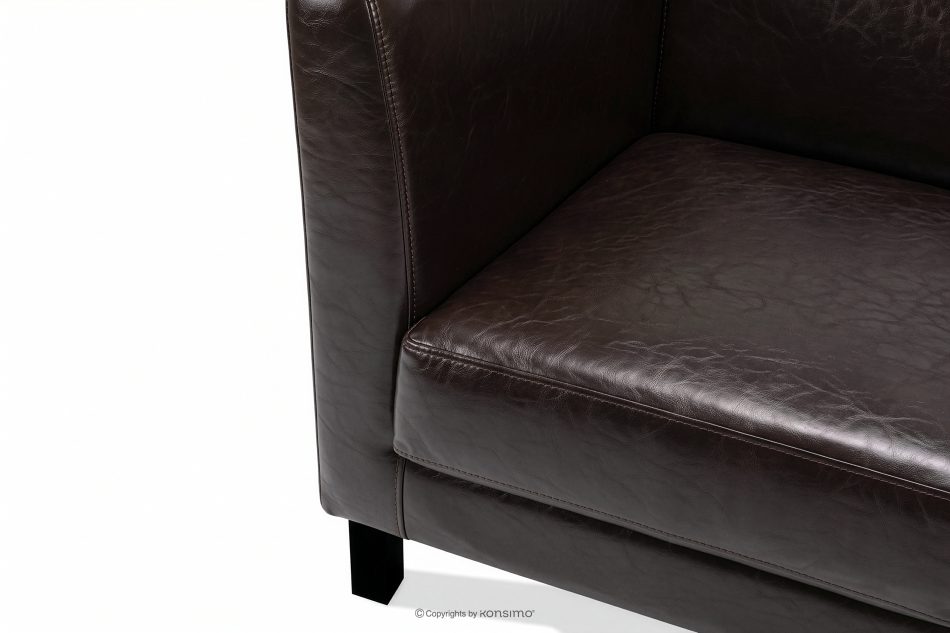 ESPECTO Wartezimmersessel braun Kunstleder dunkelbraun - Foto 4