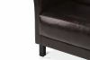 ESPECTO Wartezimmersessel braun Kunstleder dunkelbraun - Foto 9