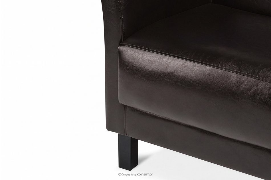 ESPECTO Wartezimmersessel braun Kunstleder dunkelbraun - Foto 8