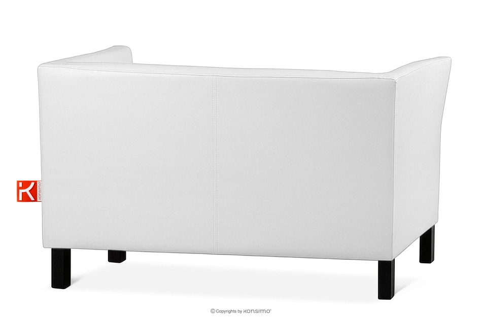 ESPECTO Weißes Kunstleder-Wartezimmersofa weiß - Foto 3