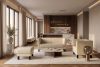 ESPECTO Ecru Kunstleder-Wartezimmersofa creme - Foto 11