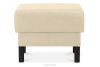 ESPECTO Eco leder pouffe creme cremefarben - Foto 1