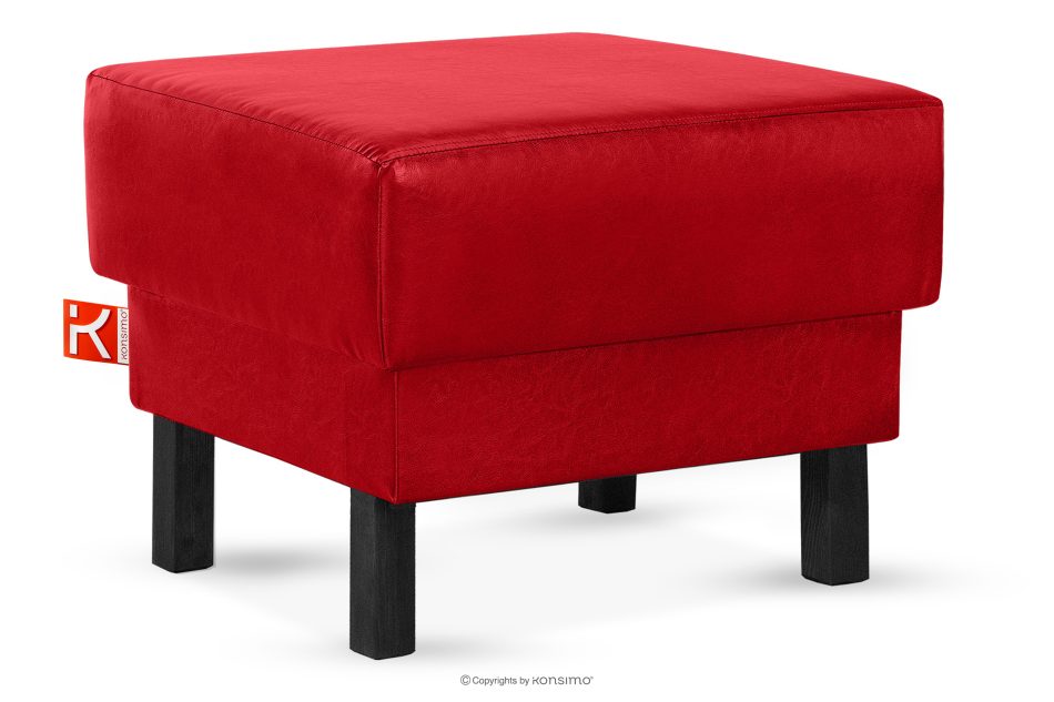 ESPECTO Eco leder pouffe rot rot - Foto 2