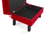 ESPECTO Eco leder pouffe rot rot - Foto 7