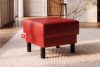 ESPECTO Eco leder pouffe rot rot - Foto 2