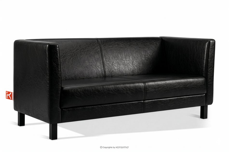 ESPECTO 3-Sitzer Cabinet Sofa schwarz schwarz - Foto 2