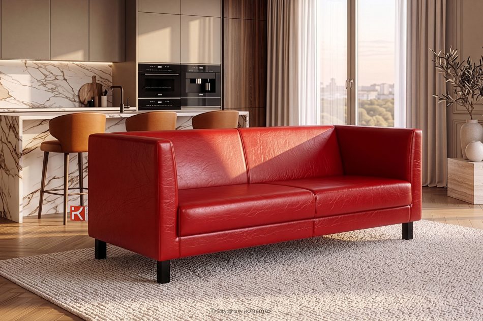 ESPECTO 3-Sitzer Cabinet Sofa rot rot - Foto 1