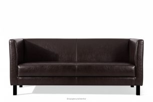 ESPECTO, https://konsimo.de/kollektion/especto/ 3-Sitzer Cabinet Sofa dunkelbraun Dunkelbraun - Foto
