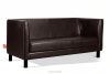 ESPECTO 3-Sitzer Cabinet Sofa dunkelbraun Dunkelbraun - Foto 3