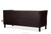 ESPECTO 3-Sitzer Cabinet Sofa dunkelbraun Dunkelbraun - Foto 4