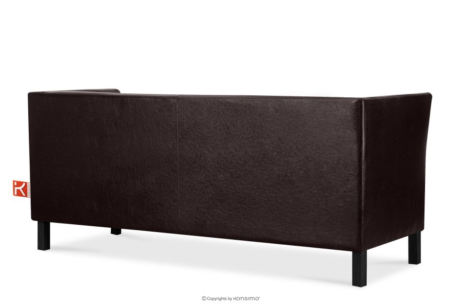 ESPECTO 3-Sitzer Cabinet Sofa dunkelbraun Dunkelbraun - Foto 3