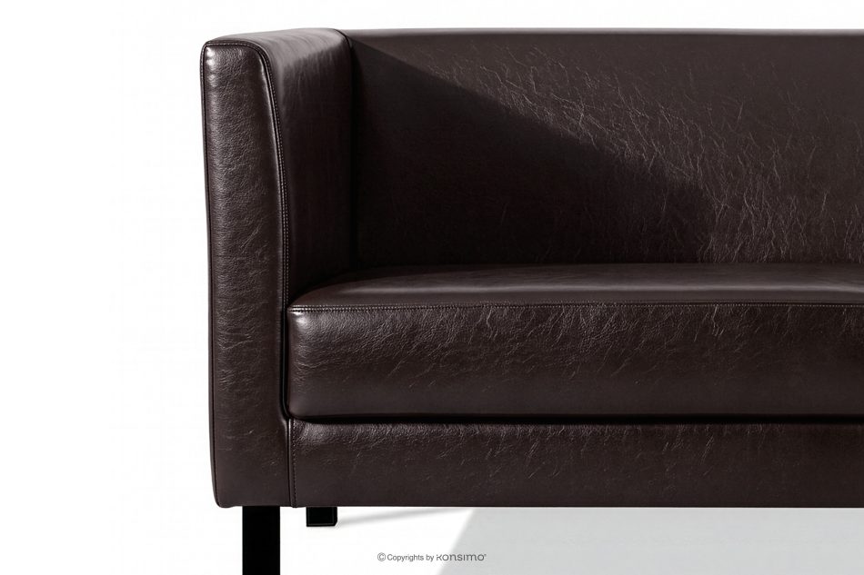 ESPECTO 3-Sitzer Cabinet Sofa dunkelbraun Dunkelbraun - Foto 6