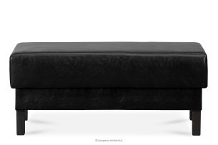 ESPECTO, https://konsimo.de/kollektion/especto/ Kunstleder pouffe schwarz schwarz - Foto