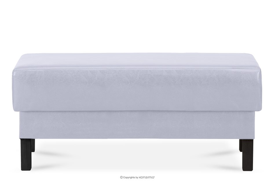 ESPECTO Kunstleder Pouffe grau grau - Foto 0