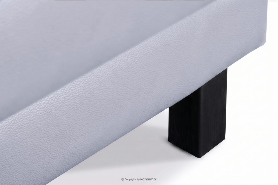 ESPECTO Kunstleder Pouffe grau grau - Foto 4