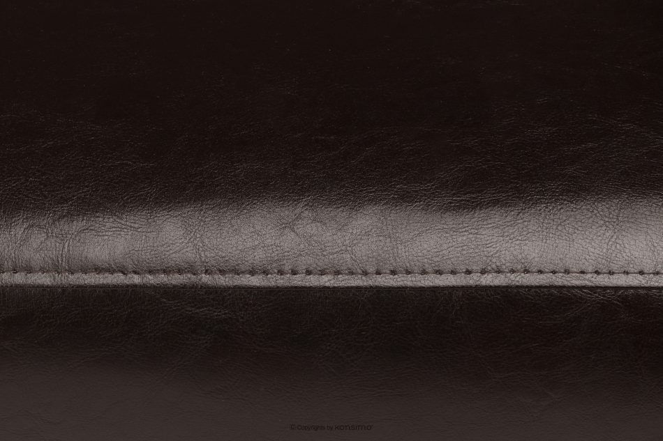 ESPECTO Ottomane für Sofa aus Kunstleder dunkelbraun Dunkelbraun - Foto 5