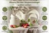 VICTO Dessertteller glänzend beige beige glänzend - Foto 6
