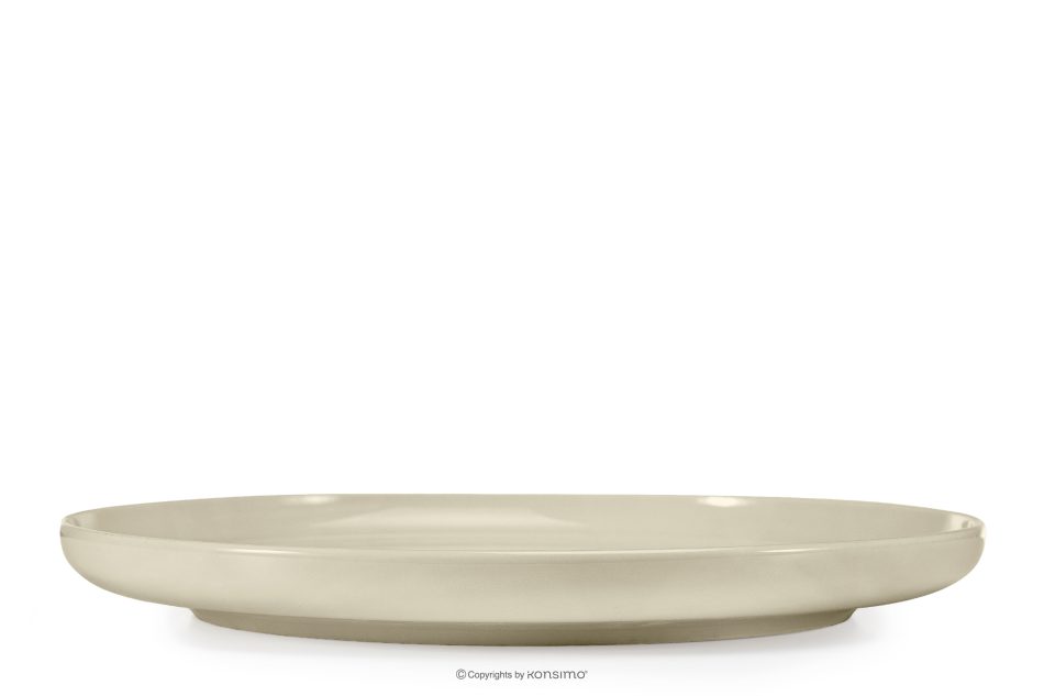 VICTO Speiseteller glänzend beige beige glänzend - Foto 0