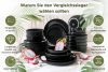 VICTO Schale glänzend schwarz Schwarz glänzend - Foto 6