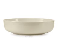 Suppenteller beige glänzend