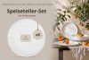 VICTO Speiseteller-Set für 6 Personen weiß weiß/matt - Foto 8