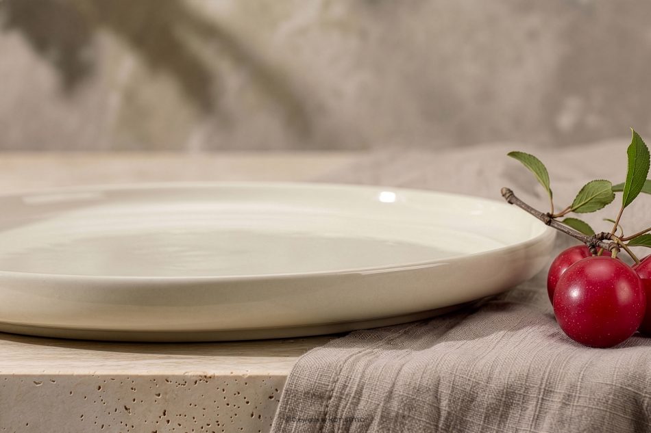 VICTO Tafelservice glänzend beige 6-Personen (12 tlg.) beige glänzend - Foto 9