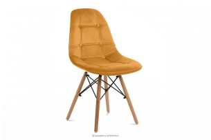MICO, https://konsimo.de/kollektion/mico/ Modernes gelbes Samt-Stuhl gelb - Foto