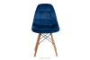 MICO Modernes marineblaues Samt-Stuhl marineblau - Foto 3