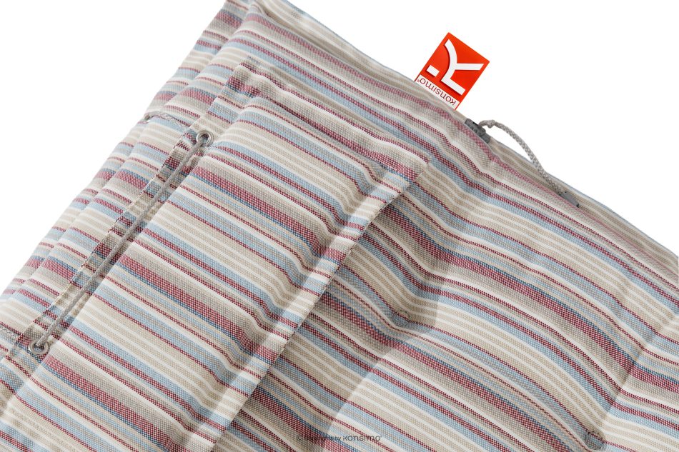 MISTA Gartenkissen für Sessel weiß/blau/beige/rot 2 tlg. Weiß/Blau/Beige/Rot - Foto 4