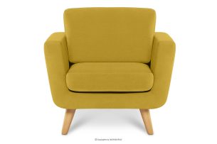 TAGIO, https://konsimo.de/kollektion/tagio/ Gelber skandinavischer Sessel gelb - Foto
