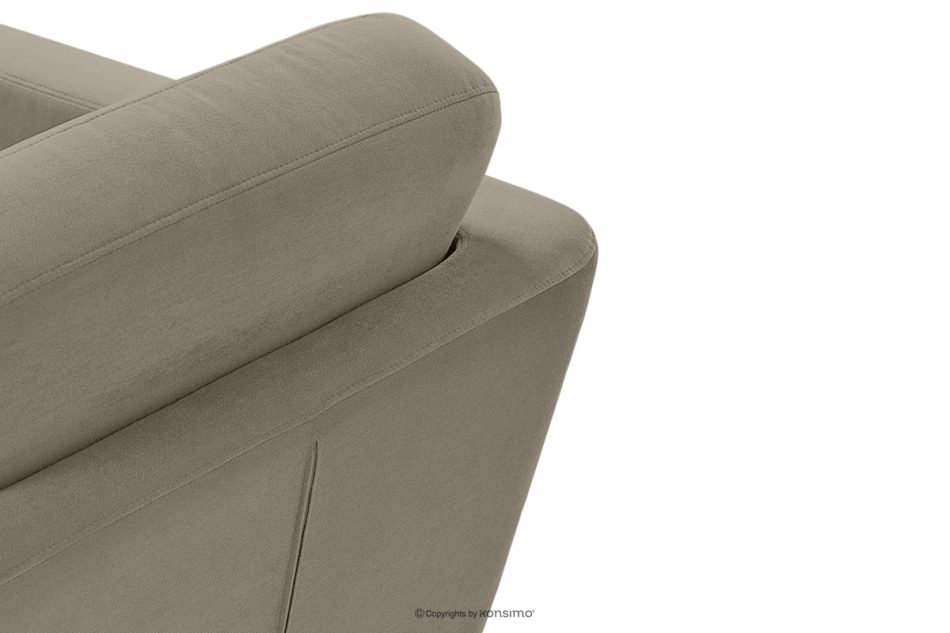 TAGIO Beigefarbener skandinavischer Sessel beige - Foto 4