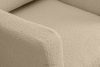TAGIO Beiger skandinavischer Sessel Bouclé beige - Foto 9