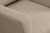 TAGIO Graubeige skandinavischer Sessel Bouclé graubeige - Foto 9