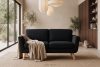 TAGIO Schwarzes skandinavisches 2-Sitzer-Sofa schwarz - Foto 13