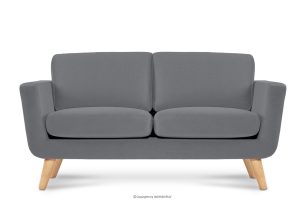 TAGIO, https://konsimo.de/kollektion/tagio/ Graues skandinavisches 2-Sitzer-Sofa grau - Foto