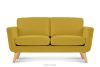 TAGIO Gelbes skandinavisches 2-Sitzer-Sofa gelb - Foto 1