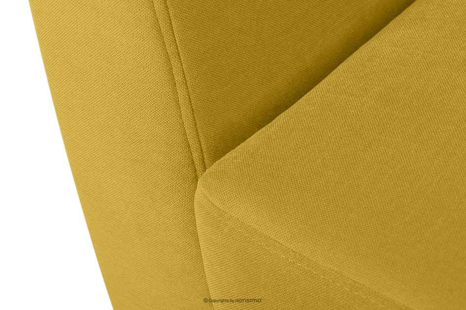 TAGIO Gelbes skandinavisches 2-Sitzer-Sofa gelb - Foto 6