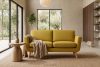 TAGIO Gelbes skandinavisches 2-Sitzer-Sofa gelb - Foto 13