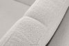 TAGIO Weißes skandinavisches 2-Sitzer-Sofa Bouclé weiß - Foto 9