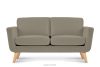TAGIO Beiges skandinavisches 2-Sitzer-Sofa beige - Foto 1