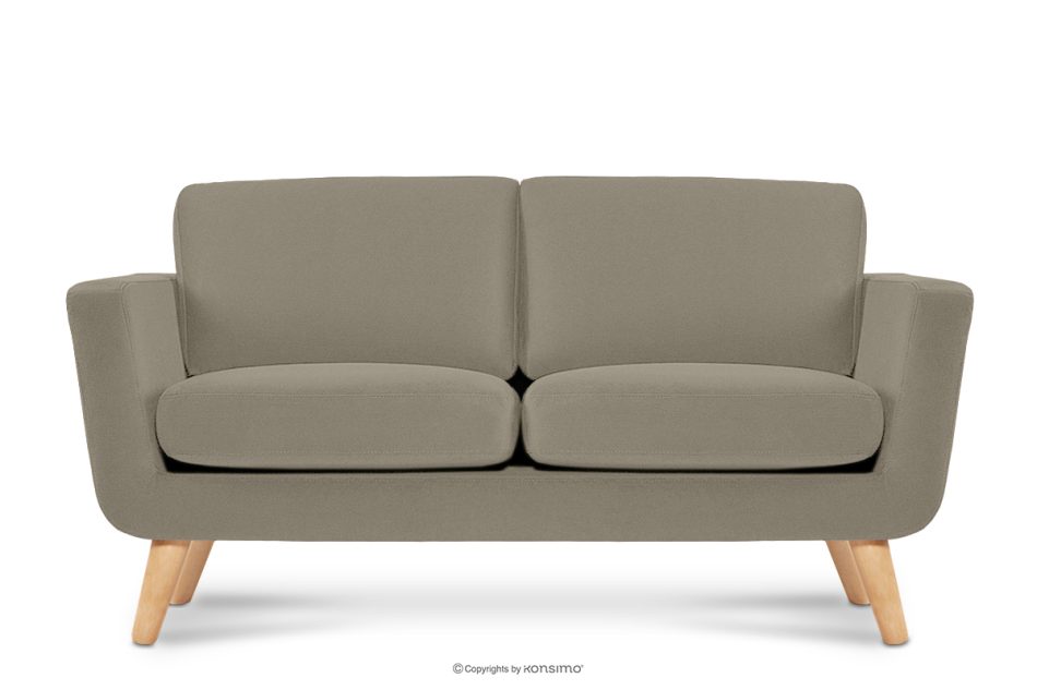 TAGIO Beiges skandinavisches 2-Sitzer-Sofa beige - Foto 0