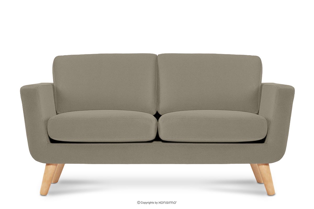 Beiges skandinavisches 2-Sitzer-Sofa