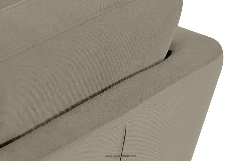 TAGIO Beiges skandinavisches 2-Sitzer-Sofa beige - Foto 4
