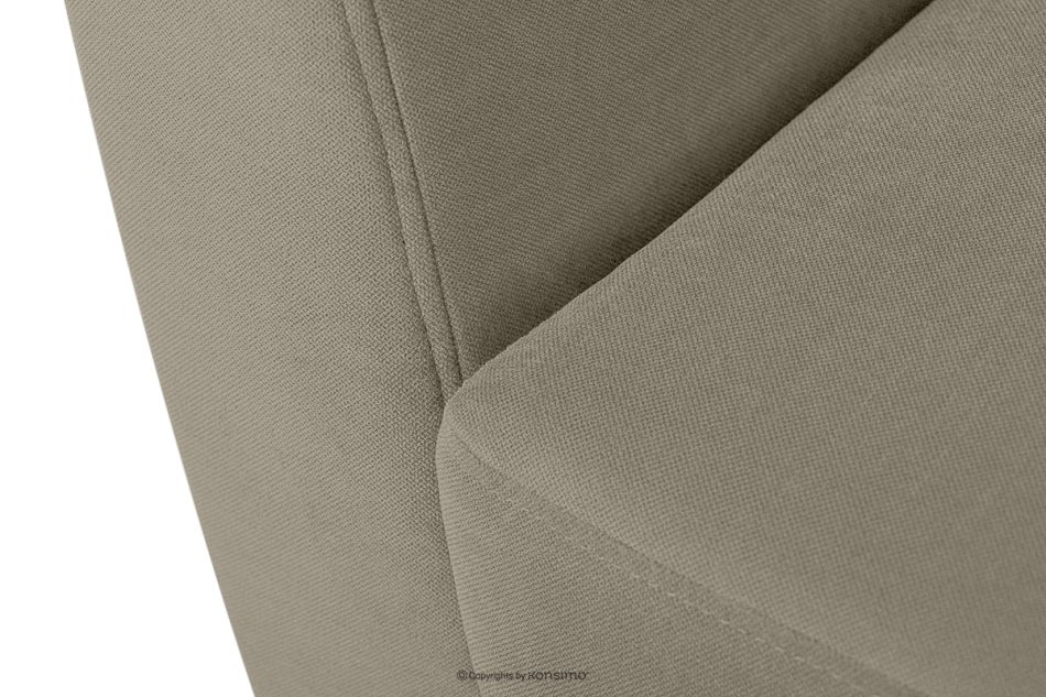 TAGIO Beiges skandinavisches 2-Sitzer-Sofa beige - Foto 6